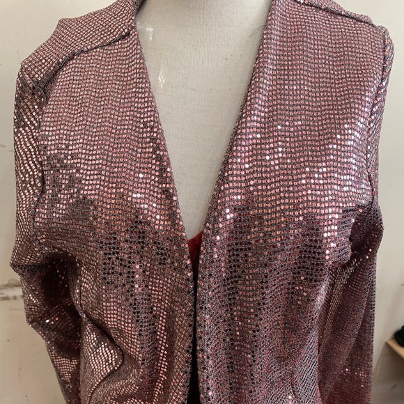 Jackets & Blazers - Shiny blazer pink